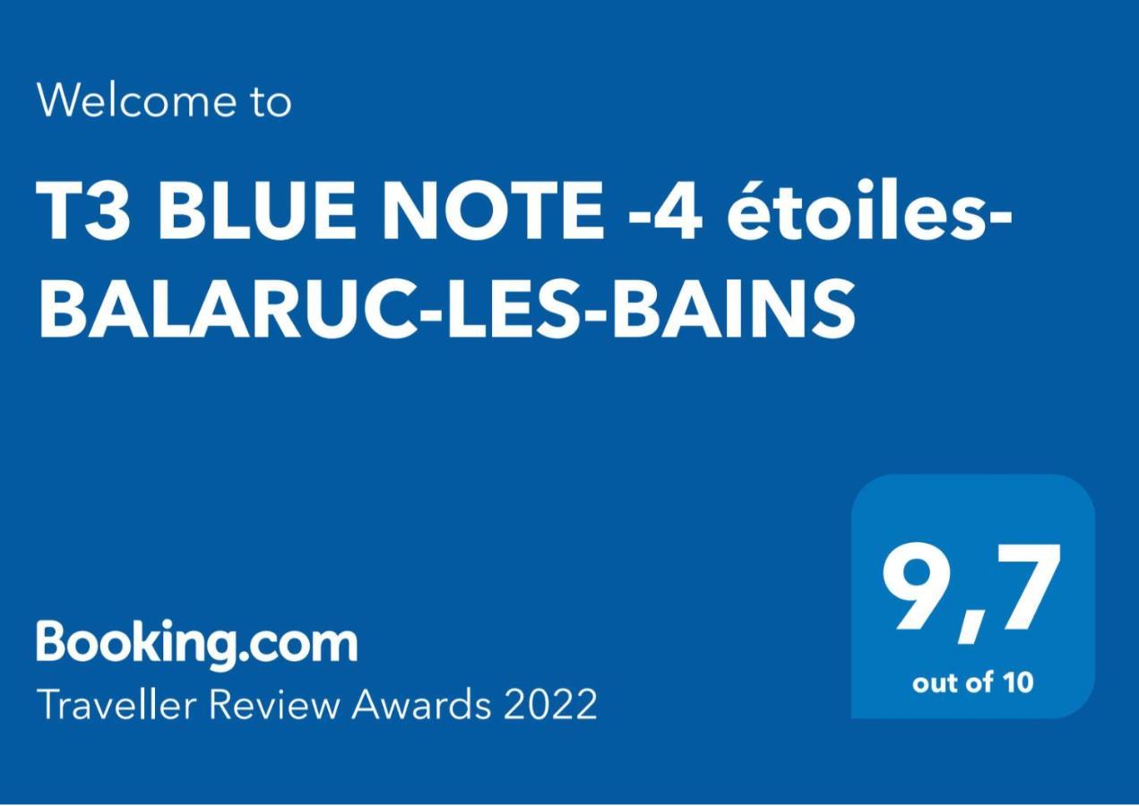 Ferienwohnung Blue Note -4 Etoiles-Terrasse Vue-2 Parking Balaruc-les-Bains Exterior foto