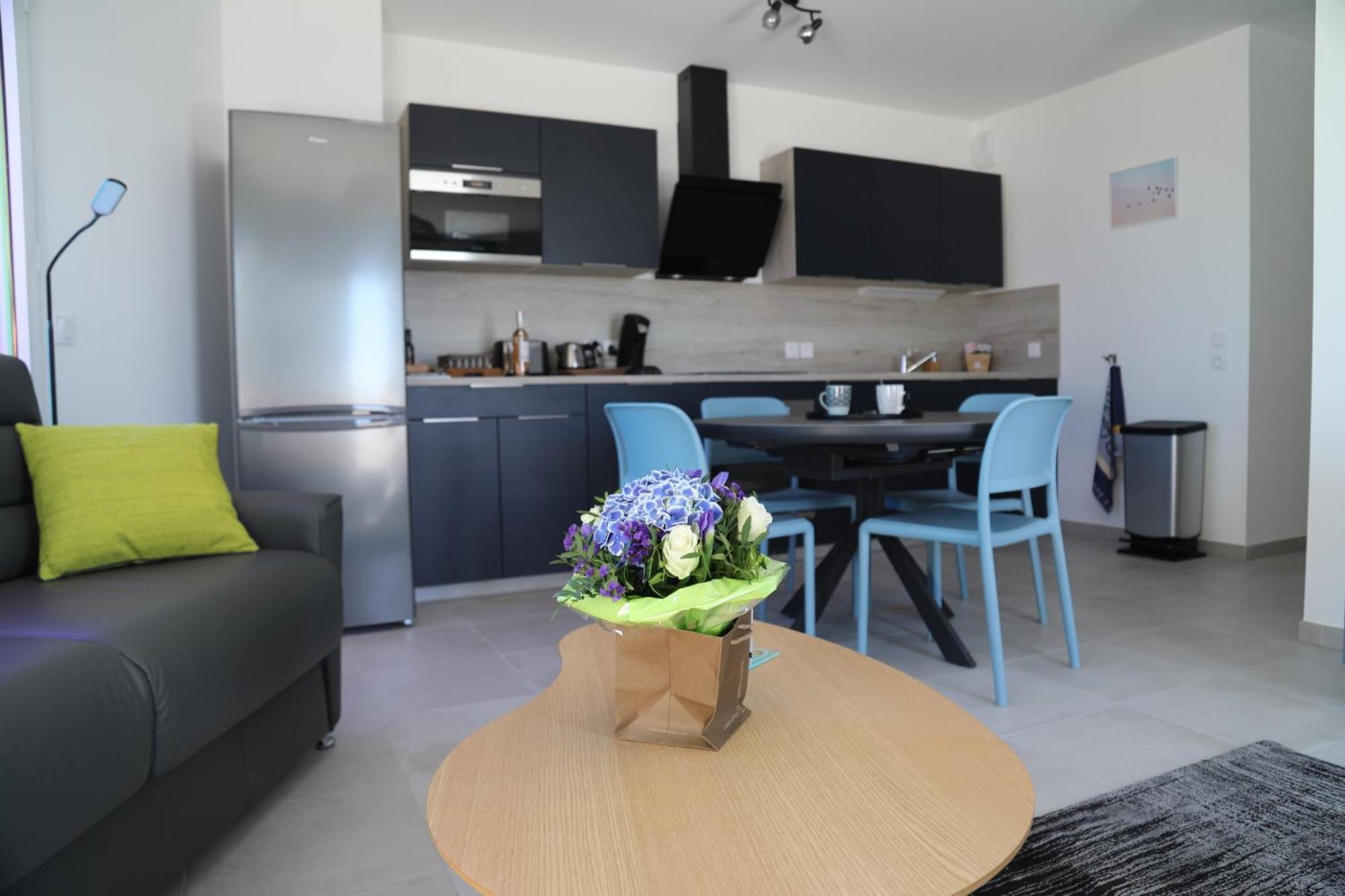 Ferienwohnung Blue Note -4 Etoiles-Terrasse Vue-2 Parking Balaruc-les-Bains Exterior foto